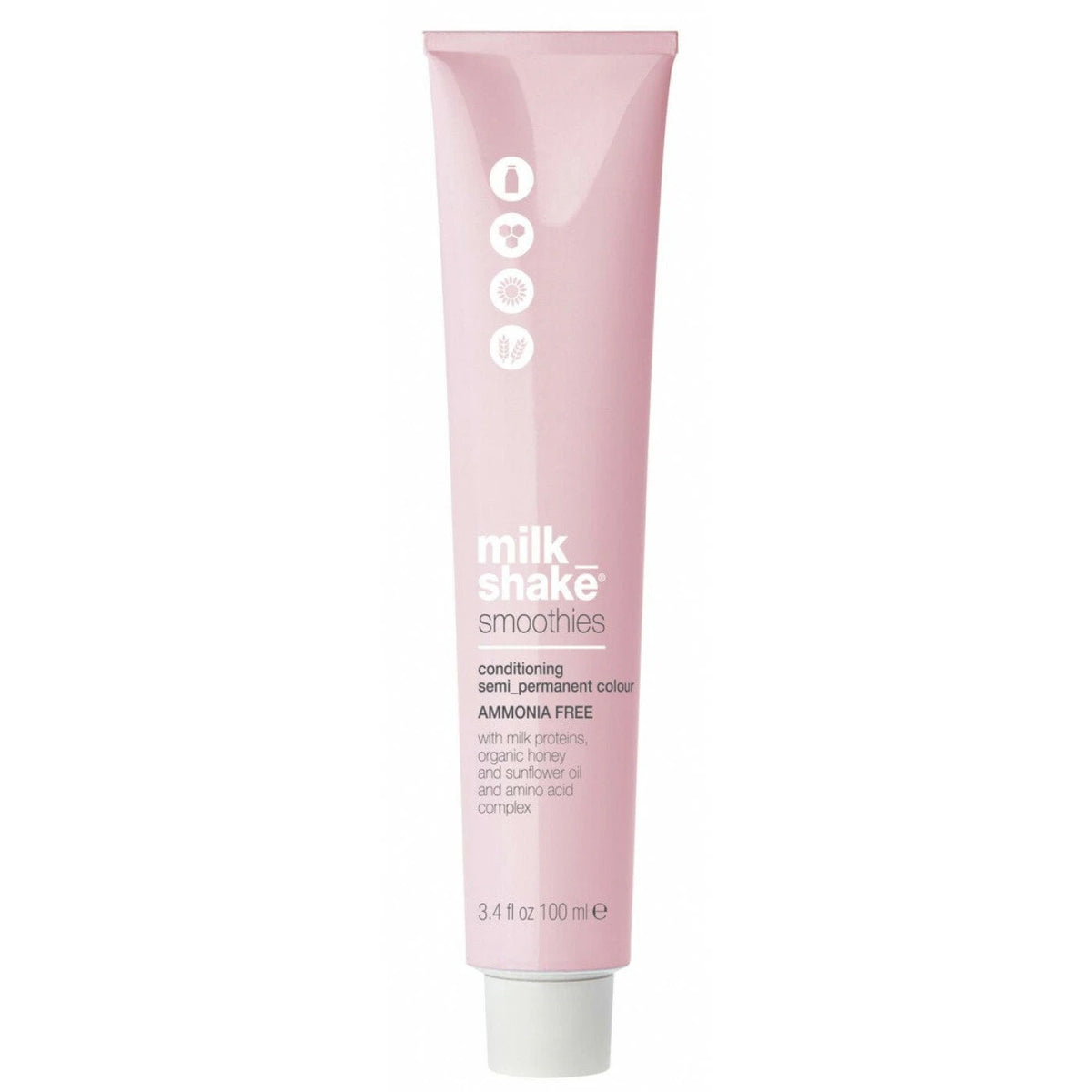 Milk Shake, Smoothies, Ammonia-Free, Semi-Permanent Hair Dye, 11N Black, 100 ml