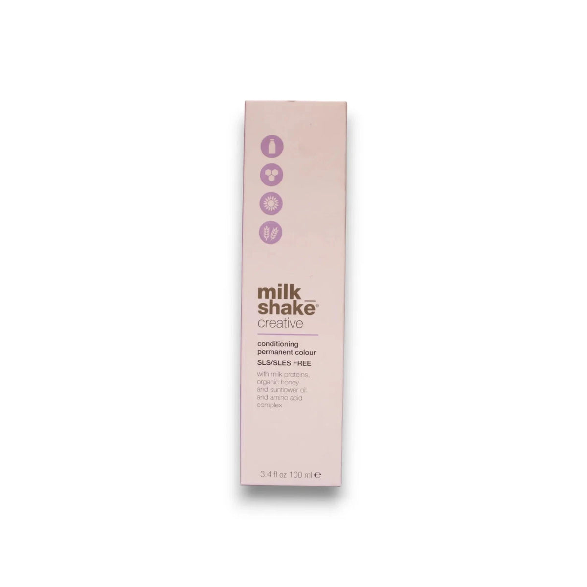 Milk Shake, Creative, SLS/SLES-Free, Permanent Hair Dye, .11.AA Intense Metallic Grey, 100 ml