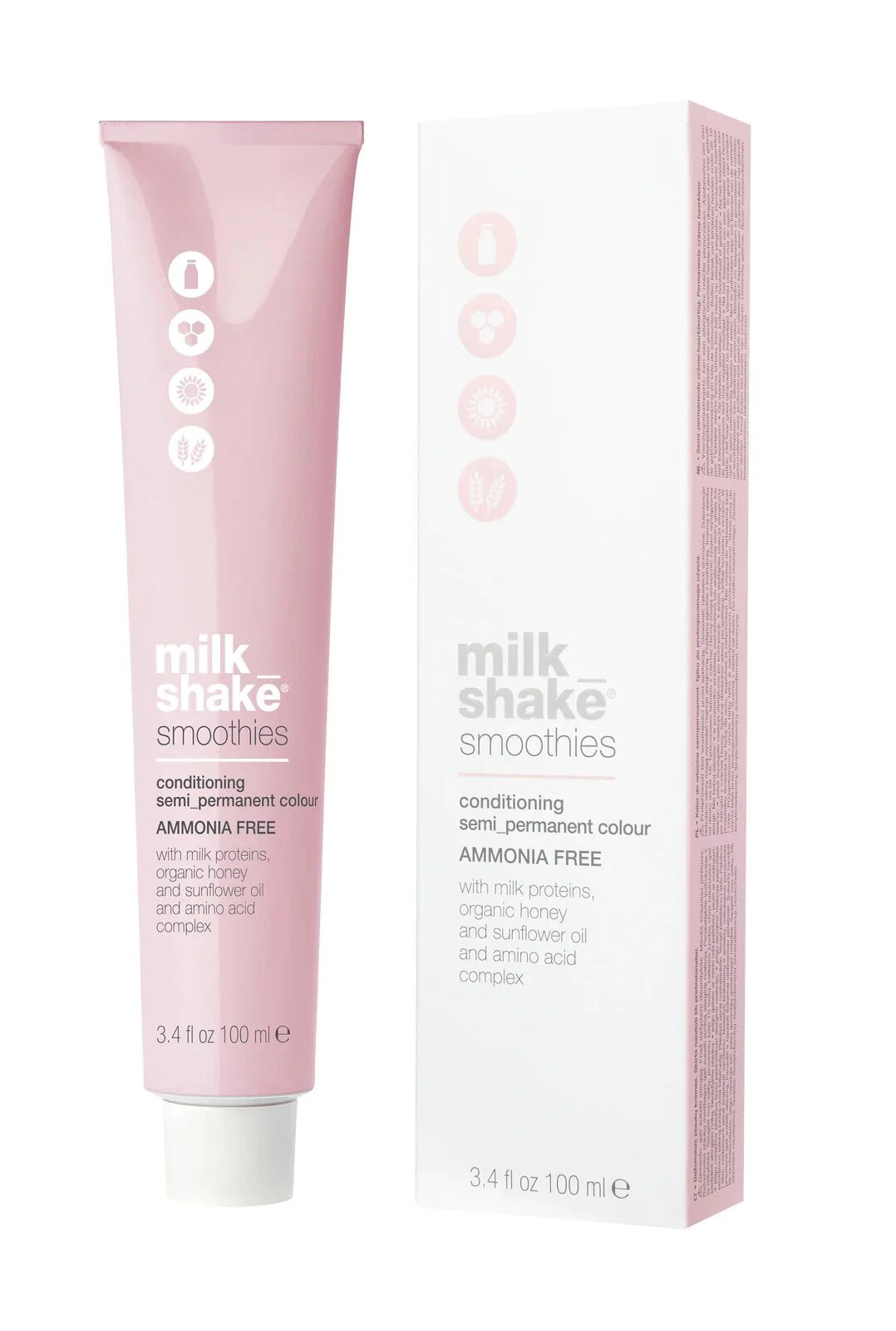 Milk Shake, Smoothies, Semi-Permanent Hair Dye, 10.1310AG Ash Golden Platinum Lightest Blond, 100 ml