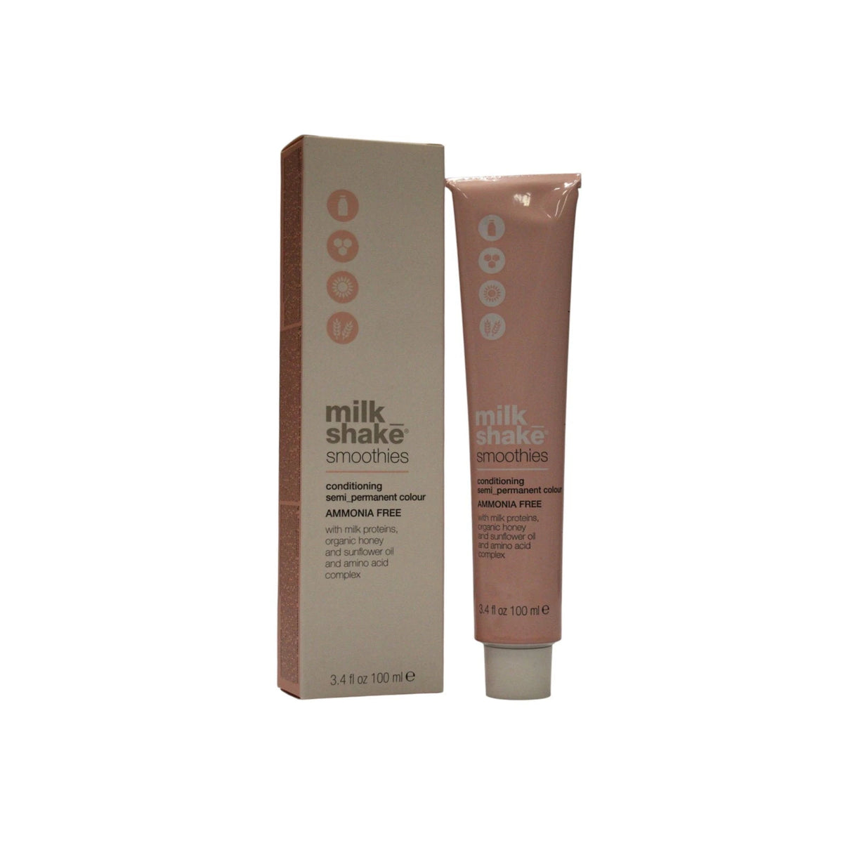 Milk Shake Smoothies semi-permanente haarverf 10.16 platina intens roze asblond 100 ml
