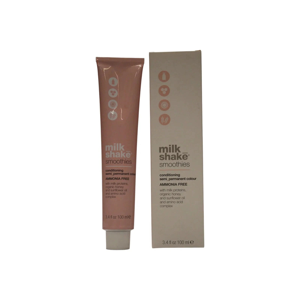 Milk Shake Smoothies semi-permanente haarverf 8.34 Chiaro Dorato Rame 100 ml