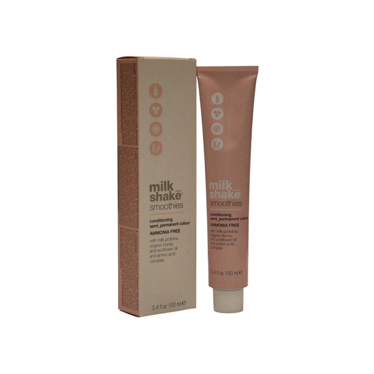 milk_shake Smoothies Verzorgende Semi-Permanente Kleuring 9.34 Zeer Licht Goudkoperblond 100 ml