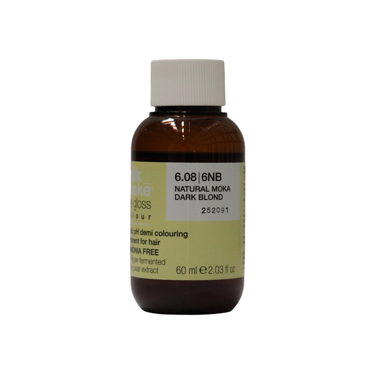 milk_shake The Gloss Zure pH semi-permanente kleur 6.08 Natuurlijk Moka donkerblond 60 ml