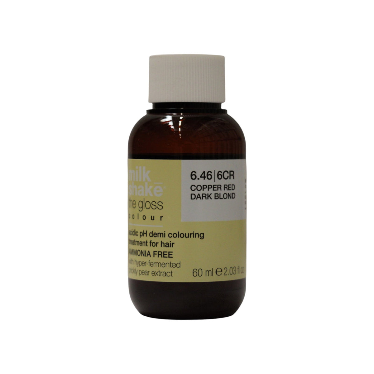 Milk Shake The Gloss Acidic pH Demi-permanente haarverf 6.46 Koperrood donkerblond 60 ml