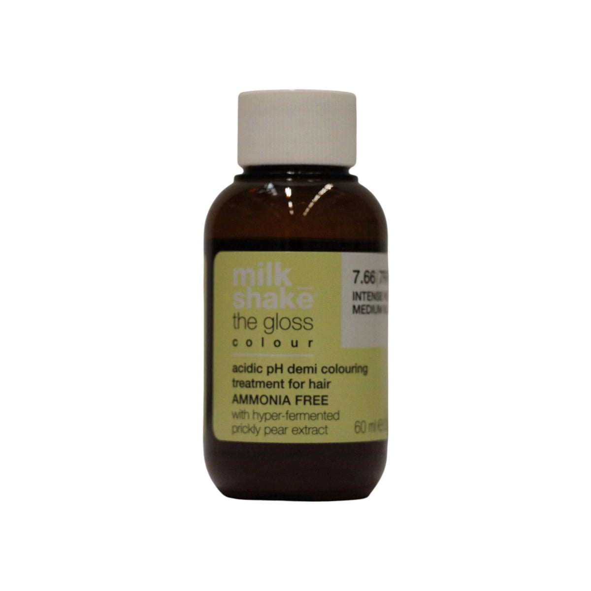 Milk Shake The Gloss Zure pH Demi-Permanente Haarkleur 7.66 Intense Red Medium Blonde 60 ml