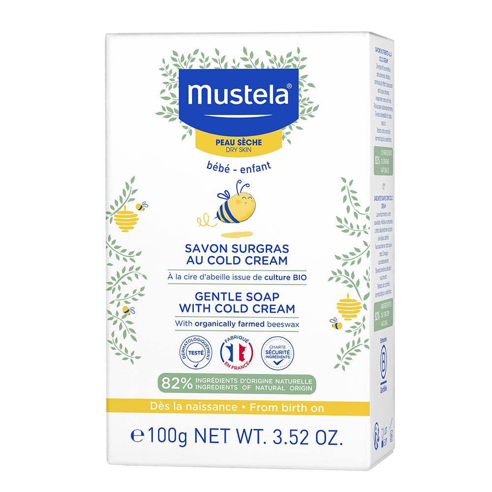 Mustela Milde zeep met coldcream - 100 g