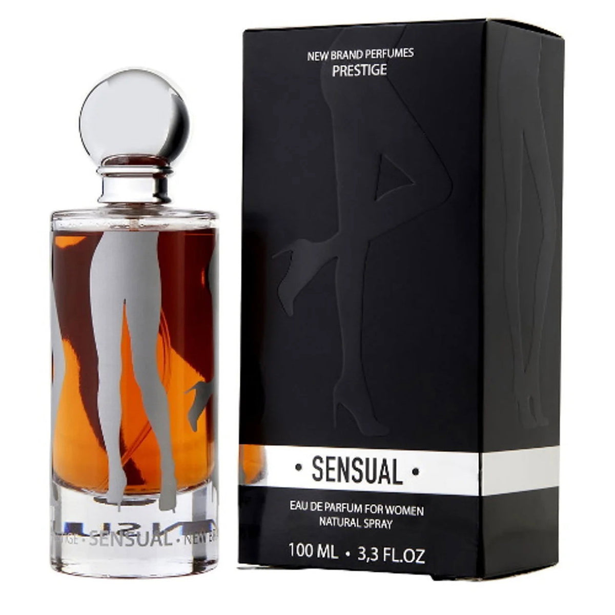 New Brand Prestige, Sensual, Eau De Parfum, For Women, 100 ml