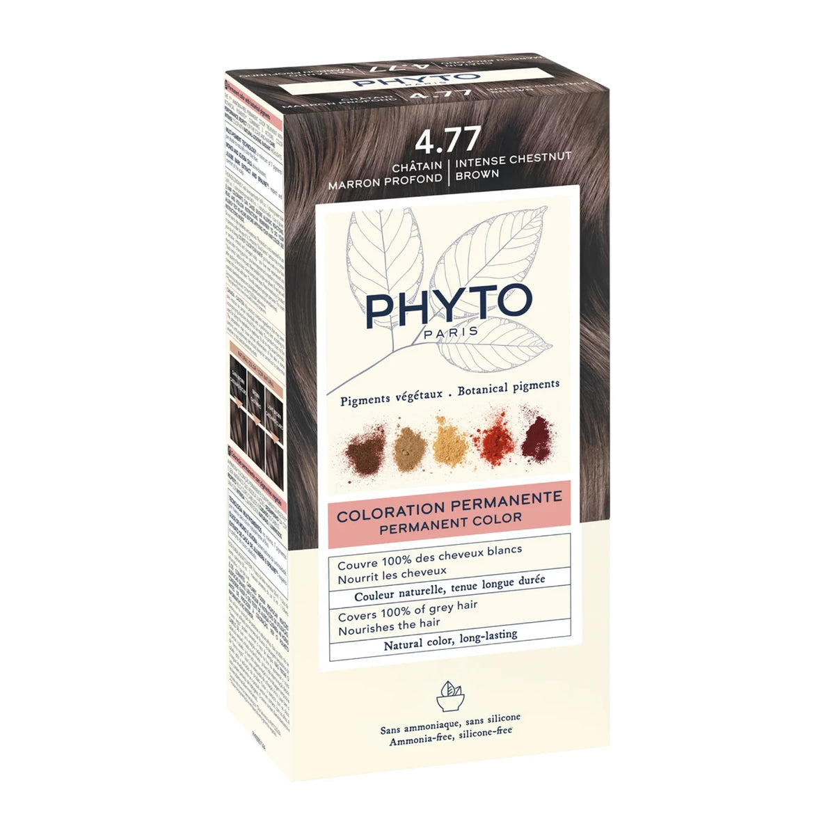 Phyto Phytocolor Permanente Haarverf 4.77 Intens Kastanjebruin 50 ml