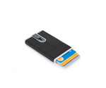 Piquadro, Black Square Card Holders