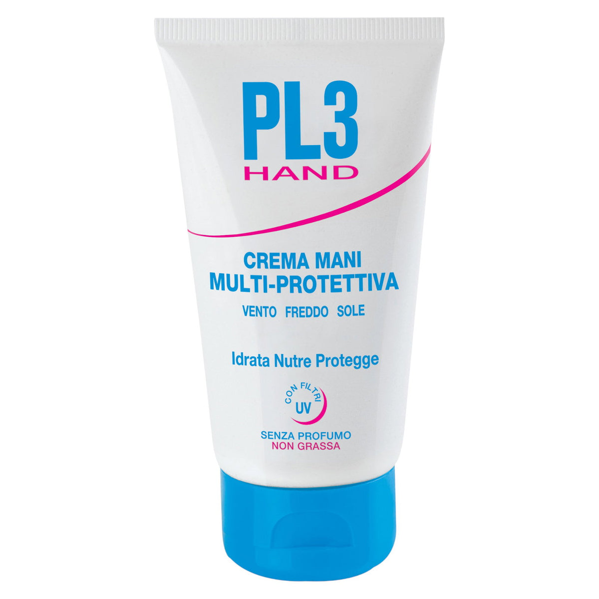 PL3, Crema Mani Multiprotettiva, Hydrating, UV Protection, Hand Cream, 75 ml *Tester