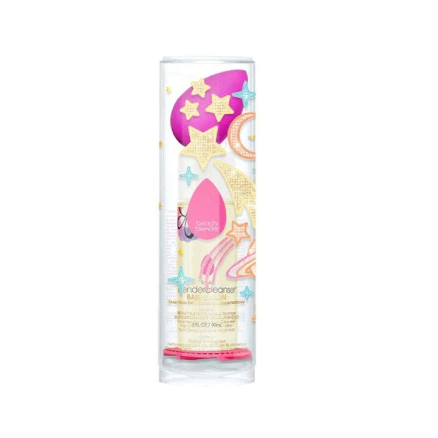 Pureness Set Beautyblender: Base Station, Makeup Sponge, Violet + Base Station, Brush & Sponge Cleanser Lotion, 90 ml + Beautyblender, Cleansing, Cleansing Pads
