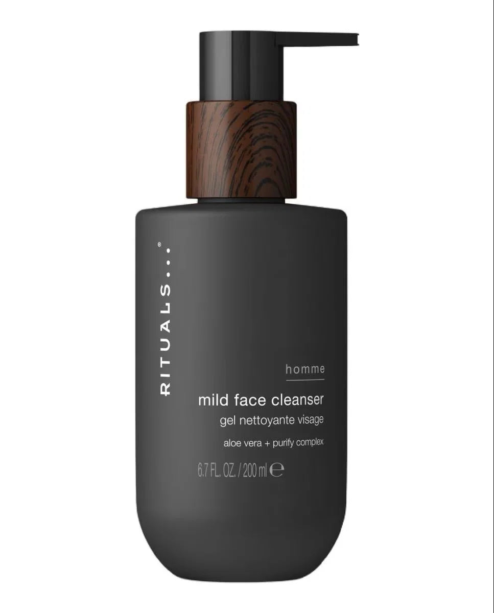 Rituals Homme Milde gezichtsreiniger met aloë vera + zuiverend complex 200 ml