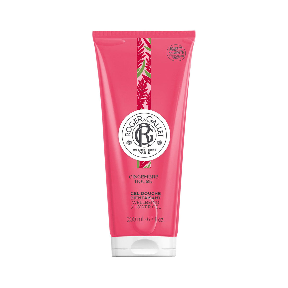 Roger & Gallet Gingembre Rouge Welzijnsdouchegel 200 ml