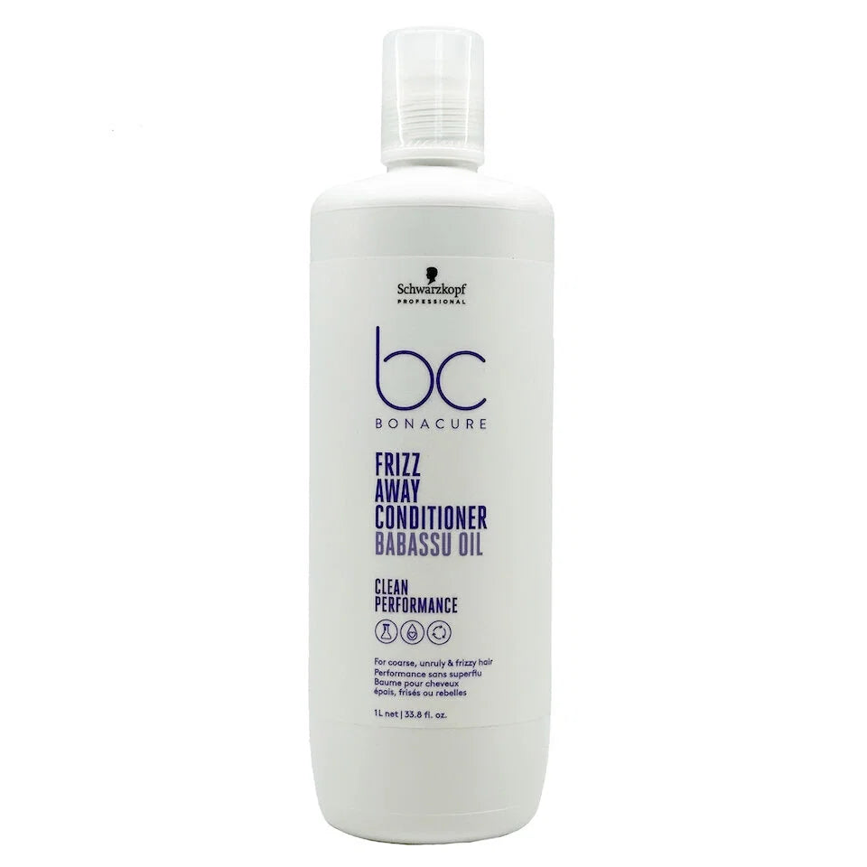 Schwarzkopf Professional, Bonacure Frizz Away, Babassu Oil, Hair Conditioner, Anti-Frizz, 1000 ml