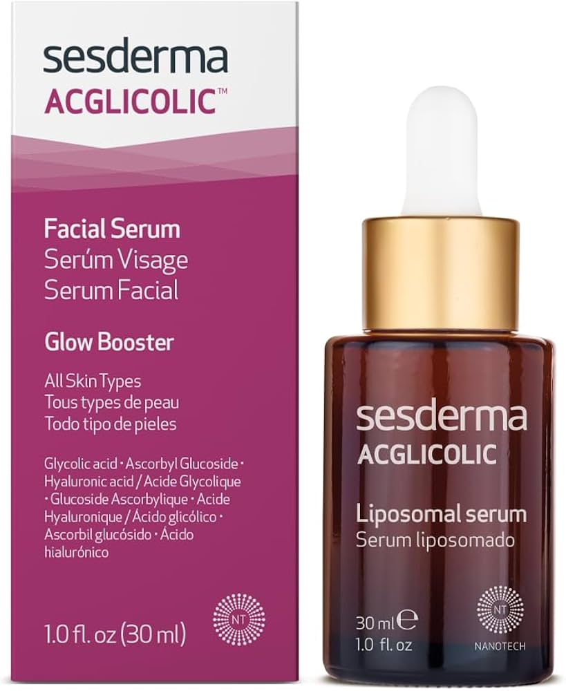 Sesderma, Acglicolic, Hydrating, Anti-Ageing, Anti-Wrinkle, Day & Night, Serum, For Face, 30 ml