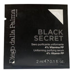 Set, Diego Dalla Palma, Black Secret, Purifying, Serum, For Face & Neck, 8 pcs, 2 ml *Sample