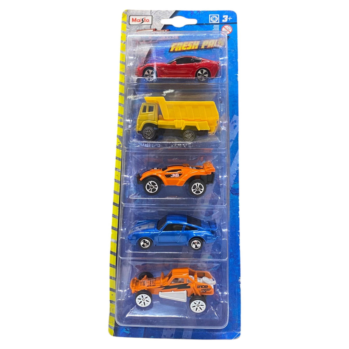 Set, Maisto, Fresh Metal, Toy Cars 5 pcs