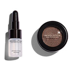 Set Makeup Revolution: Flawless Foils, Vegan, Eyeshadow Primer, 2 ml + Flawless Foils, Vegan, Eyeshadow Palette, Overcome, 2 g