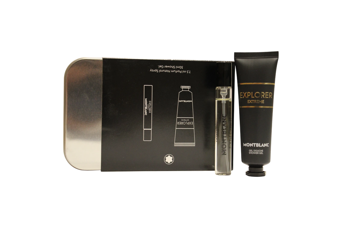 Montblanc Explorer Extreme Discovery Set: 7.5 ml Parfum + 30 ml Douchegel