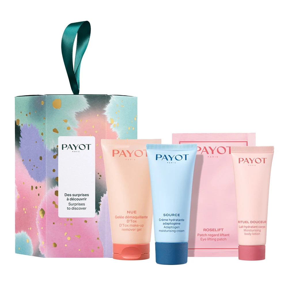 Payot reisroutineset - 4-delige huidverzorgingskit (50 ml + 30 ml + 25 ml + 2 g)