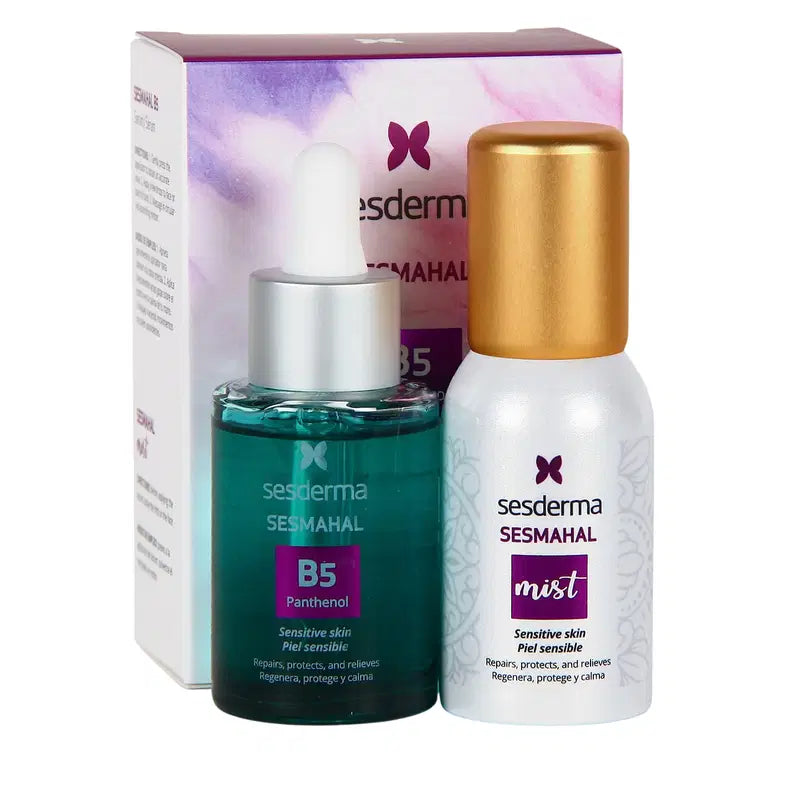 Set Sesderma: Sesmahal, B5 Panthenol, Soothing & Repairing, Day & Night, Serum, For Face, 30 ml + Sesmahal, Regenerating, Mist Spray, For Face, 30 ml