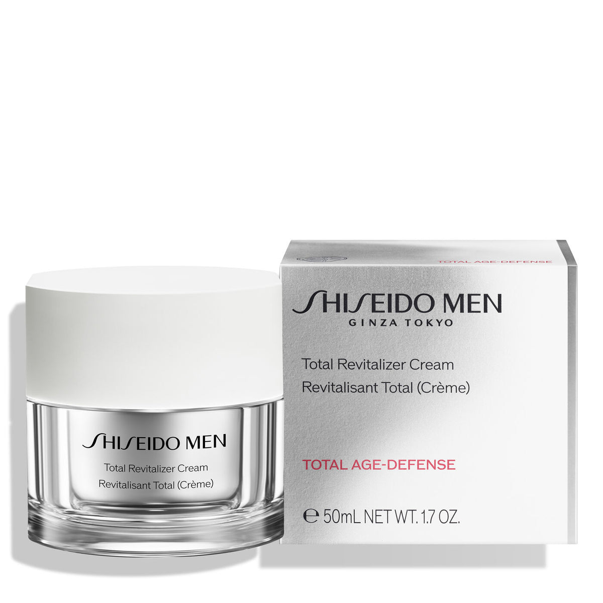 Shiseido, Men Total, Revitalising, Cream, For Face, 50 ml