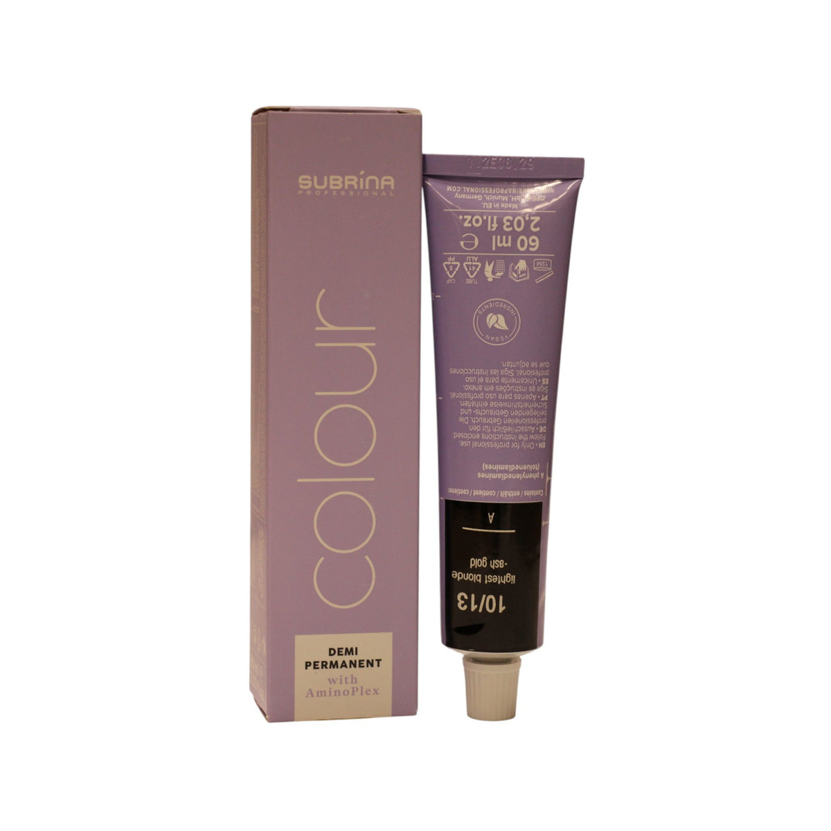 Subrina Professional Demi-permanente haarkleuring 10/13 Lichtst asgoudblond 60 ml