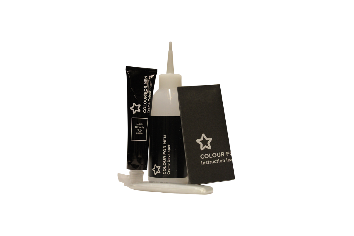 Superdrug Colour For Men Semi-Permanente Haarkleuring 7.0 Donkerblond 30 ml Tester