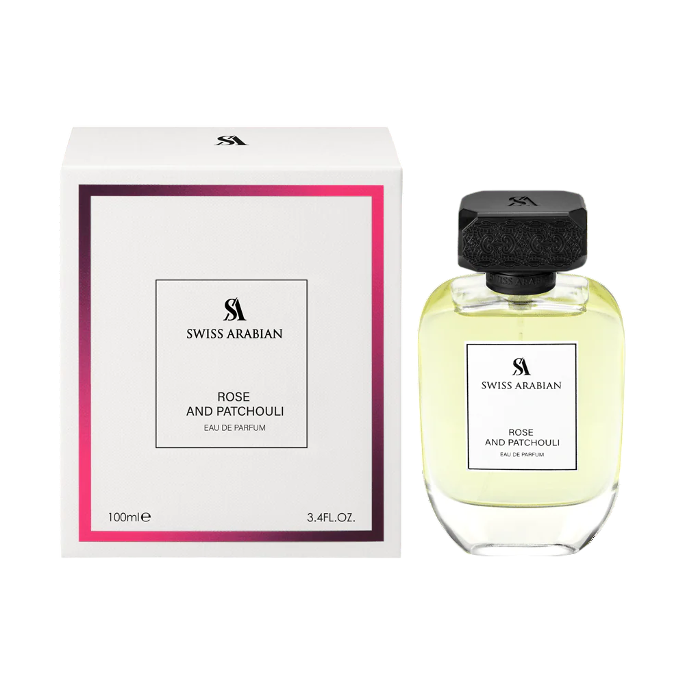 Swiss Arabian, Rose and Patchouli, Eau De Parfum, For Women, 100 ml
