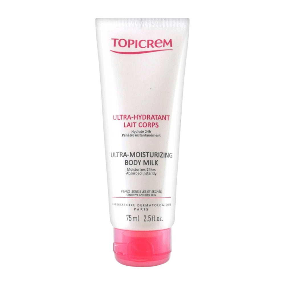 Topicrem Ultra-hydraterende lichaamsmelk 75 ml