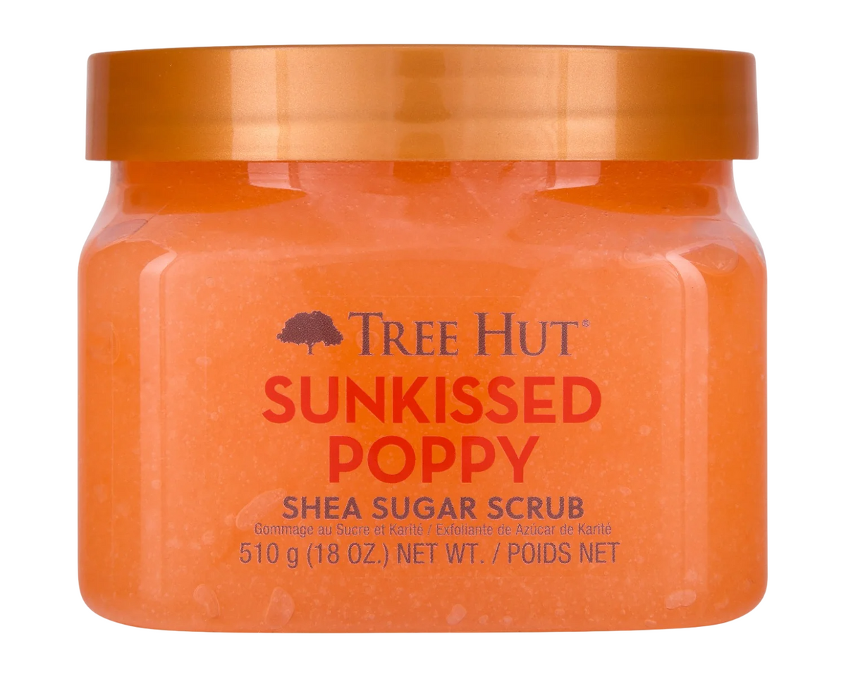Tree Hut, Sunkissed Poppy, Exfoliating, Body Scrub, 540 g