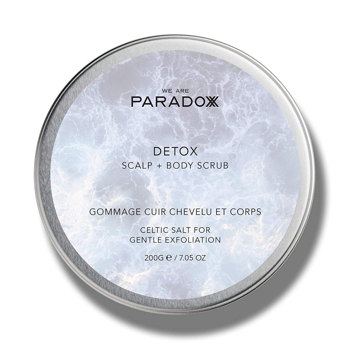 We are Paradoxx, Detox, Celtic Salt, Exfoliating, Body Scrub, 200 g