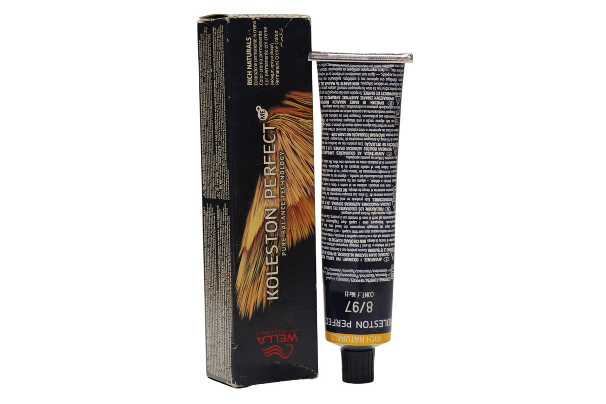 Wella Professionals Koleston Perfect Me+ Permanente haarverf 8/97 Lichtblond kastanje parel 60 ml Tester