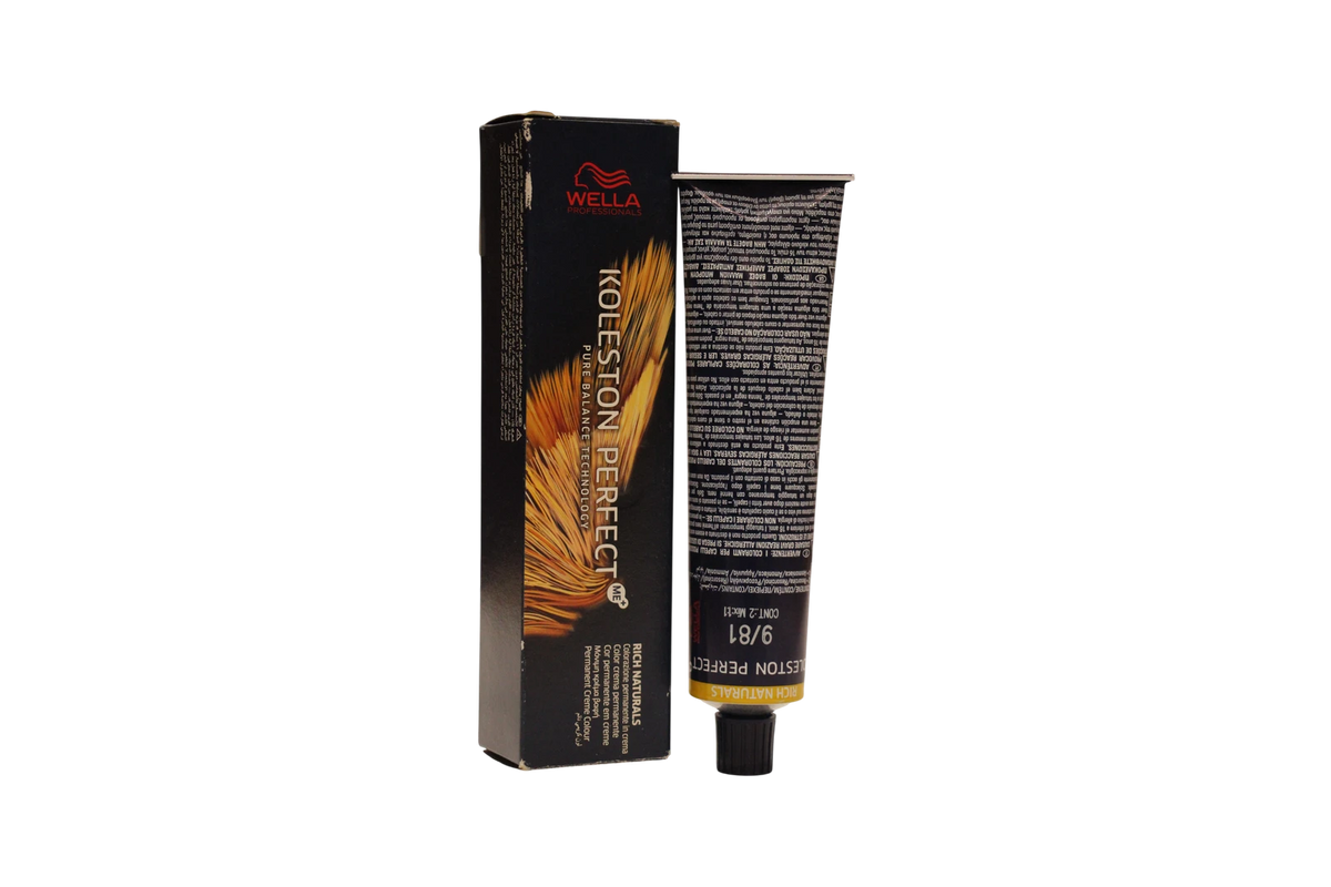 Wella Professionals Koleston Perfect Permanente Haarverf 9/81 Zeer Licht Parel Asblond 60 ml Tester