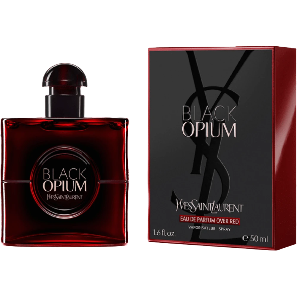 Yves Saint Laurent, Black Opium Over Red, Eau De Parfum, For Women, 50 ml